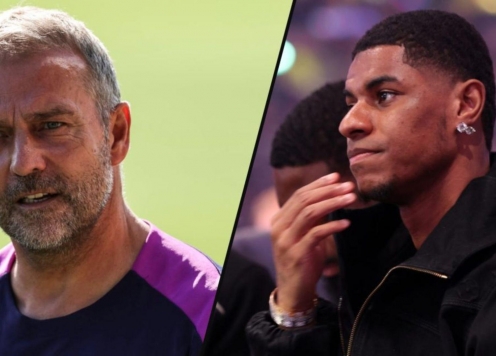 HLV Hansi Flick có thay đổi lớn với Rashford tại Barca