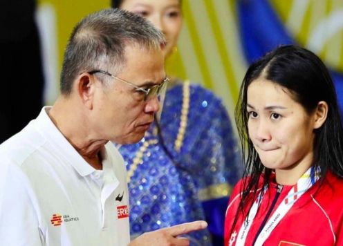 Giành HCB SEA Games, 'mỹ nhân bơi lội' rơi lệ sau câu nói của lãnh đạo