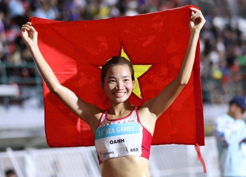 NÓNG: Nguyễn Thị Oanh phá kỷ lục HCV tại SEA Games