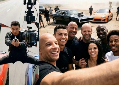 Lộ hình ảnh Ronaldo vào vai sát thủ trong 'bom tấn' Hollywood 2026