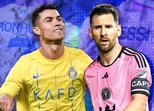 Ronaldo bỏ xa Messi ở một chỉ số trong năm 2025