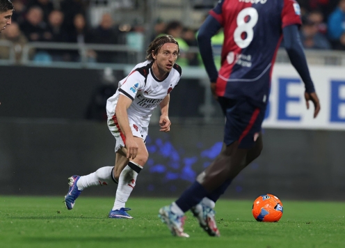 Luka Modric lại gánh AC Milan, xuất sắc nhất trận ở tuổi 40