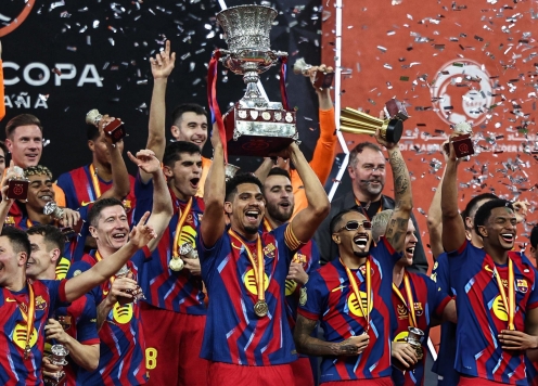 Thắng Real kịch tính, Barca vô địch Siêu cúp Tây Ban Nha