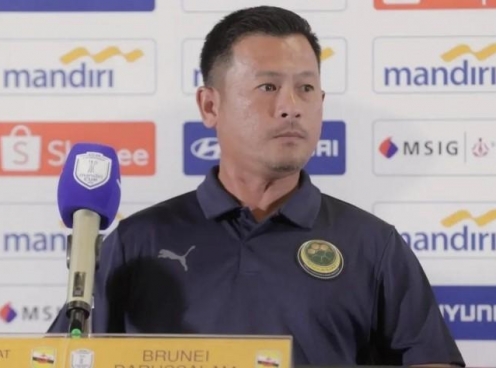 HLV Brunei lạc quan dù thua đậm 0-8 trước U23 Indonesia