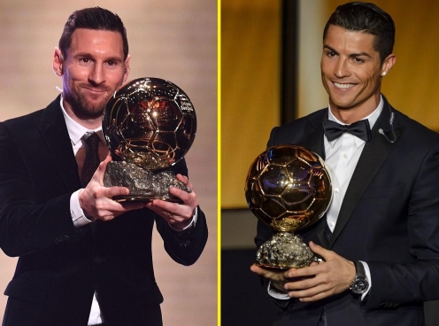 Ronaldo bất ngờ tiết lộ kết quả Quả bóng Vàng cho Messi