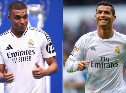 Mbappe nối gót Ronaldo nhận điều đặc biệt ở Real Madrid