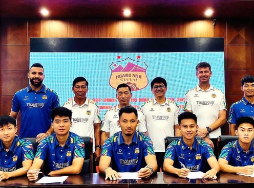HAGL công bố 5 tân binh chất lượng cho mùa giải V-League 2025/26