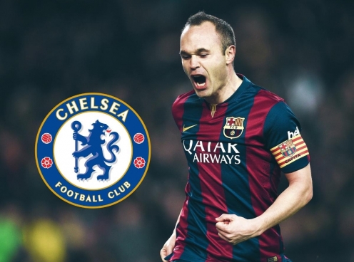 Iniesta gọi huyền thoại Chelsea là 'biểu tượng của bóng đá'