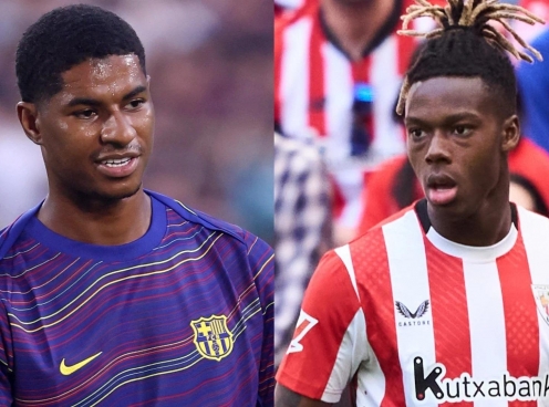 Cựu chủ tịch Barcelona nói thẳng Rashford giỏi hơn Nico Williams
