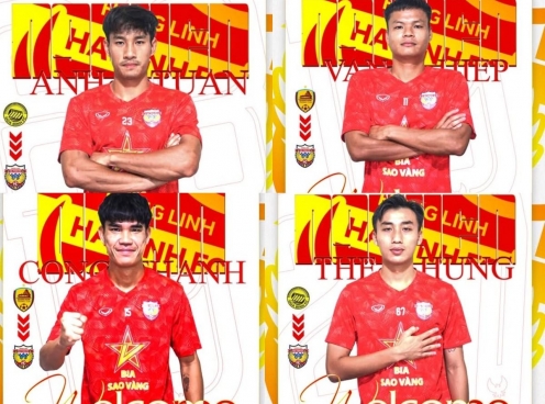 Hồng Lĩnh Hà Tĩnh chào đón loạt tân binh cho mùa giải mới