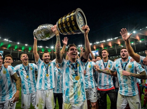 Giúp Argentina vô địch, Messi đã vượt mặt huyền thoại Maradona