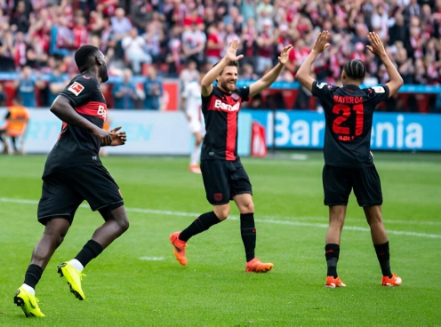 Bayer Leverkusen chính thức vô địch bất bại Bundesliga 2023/24