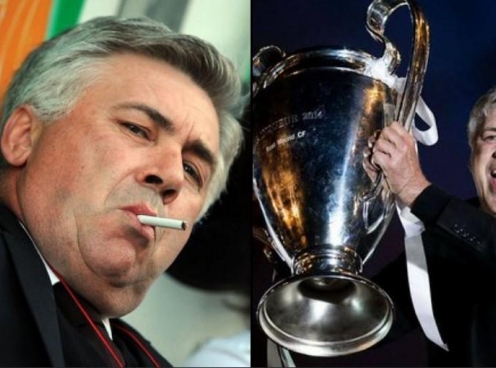 Carlo Ancelotti đi vào lịch sử Cúp C1 với thành tích không tưởng