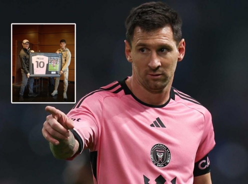 Lionel Messi tặng quà siêu đặc biệt đến fan ruột Real Madrid