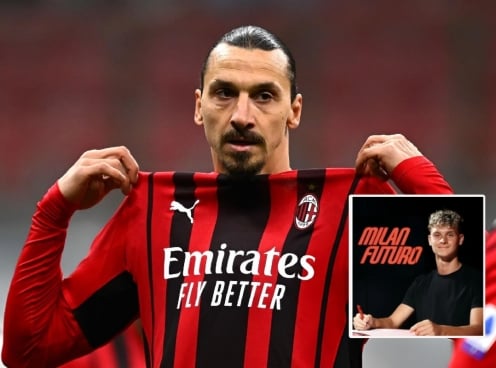 CHÍNH THỨC: Con trai Zlatan Ibrahimovic ký hợp đồng với AC Milan