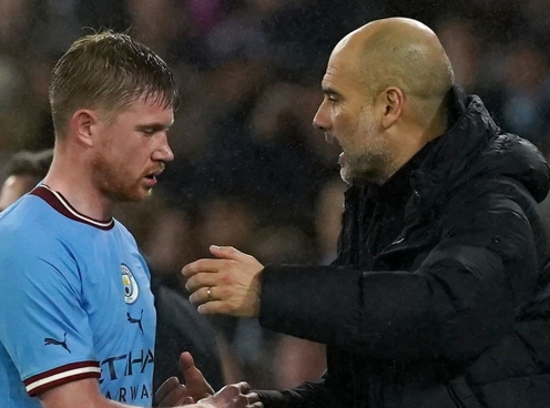 De Bruyne chờ phán quyết từ Pep về việc rời Man City