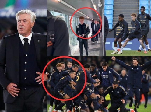 HLV Ancelotti chơi bài tâm linh trước trận chung kết C1