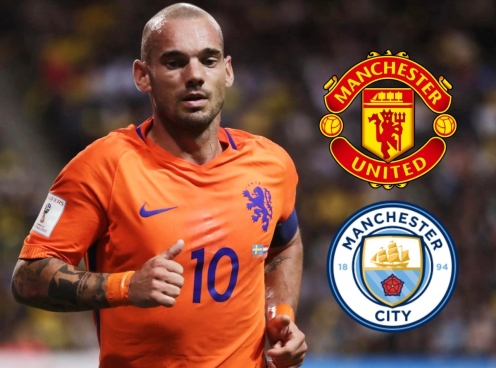 Sneijder chỉ thẳng tỷ số trận MU vs Man City tại chung kết FA Cup