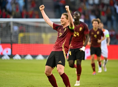 De Bruyne tỏa sáng, Bỉ hạ đẹp Montenegro trước thềm Euro 2024