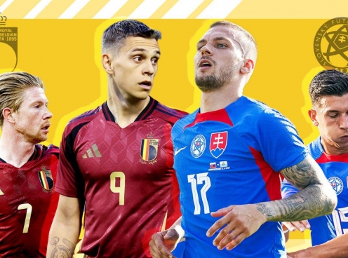 Lịch sử đối đầu Bỉ vs Slovakia: Bất bại