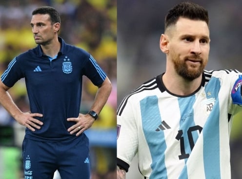 HLV Scaloni báo tin Messi trước trận tứ kết Copa America gặp Ecuador