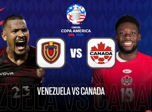 Trực tiếp Venezuela 1-1 Canada: Bùng nổ với siêu phẩm