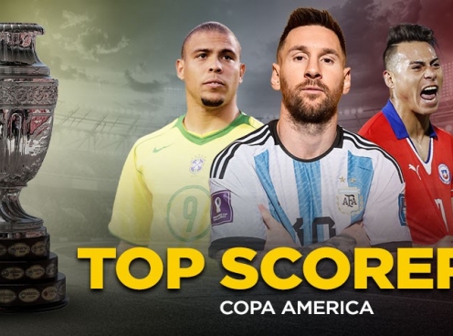 10 cầu thủ ghi bàn nhiều nhất lịch sử Copa America: Messi không lọt top 5