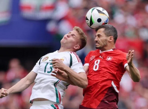 Thắng nhẹ nhàng Hungary, Thụy Sĩ giành trọn 3 điểm đầu tiên tại Euro 2024