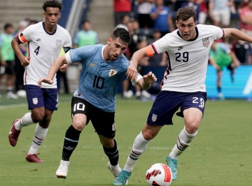 Trực tiếp Mỹ 0-1 Uruguay: Bàn mở tỷ số