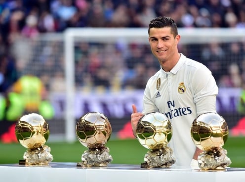 Hành động 'gây choáng' khiến Ronaldo chỉ còn sở hữu 4 Quả bóng Vàng