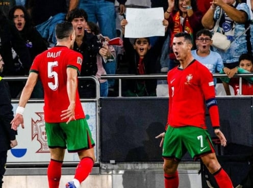 Ronaldo tỏa sáng, Bồ Đào Nha ngược dòng đánh bại Scotland tại Nations League