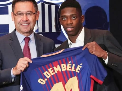 Barcelona hoàn tất khoản mua Dembele... sau 7 năm