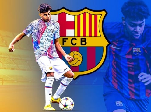 Lamine Yamal được vinh danh dẫn đầu thế giới, Barca đón niềm vui nhân đôi