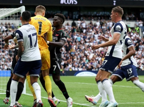 Trực tiếp Tottenham 0-1 Arsenal: Gắng tìm bàn gỡ