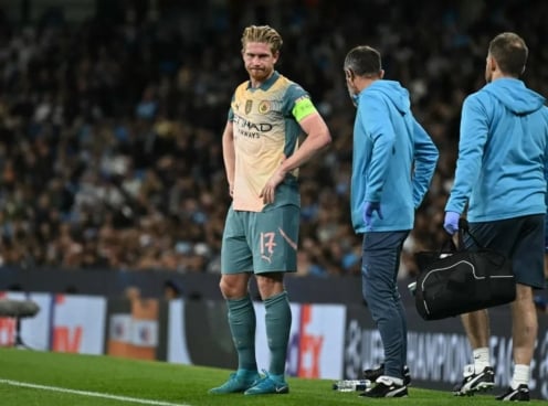 De Bruyne báo tin buồn đến Man City trước thềm đại chiến Arsenal