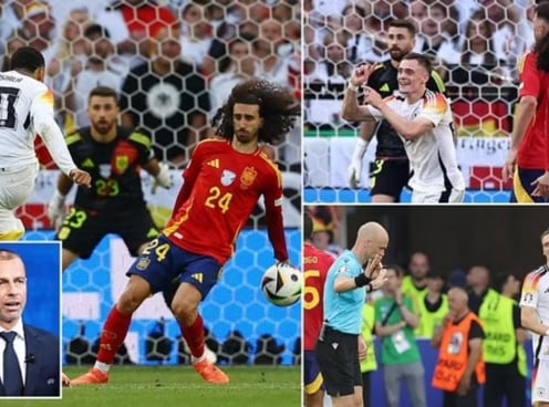 UEFA thừa nhận pha bóng của Cucurella trước Đức tại Euro 2024 là penalty