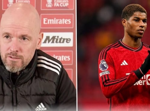 Ten Hag bị chỉ trích vì 'đối xử tệ' với Rashford