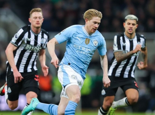 Trực tiếp Newcastle 1-1 Man City: Tấn công quyết liệt