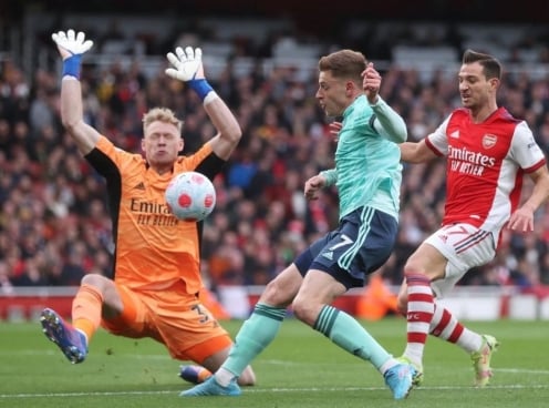 Trực tiếp Arsenal 2-2 Leicester: Siêu phẩm gỡ hòa