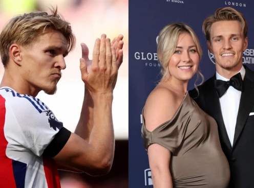 Martin Odegaard bí mật kết hôn cùng bạn gái lớn tuổi