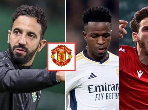 Man Utd nhắm Kvaratskhelia, rõ việc mua Vinicius