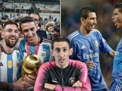 Di Maria: 'Messi hơn hẳn Ronaldo'