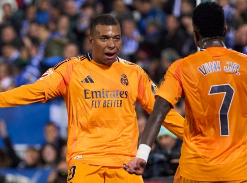 Real Madrid thắng dễ Leganes: Mbappe và Bellingham tỏa sáng