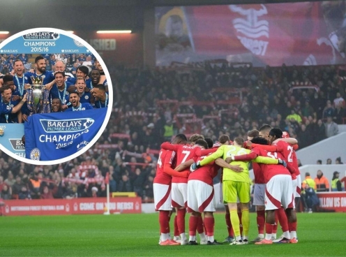 Nottingham Forest thăng hoa tột cùng, một 'Leicester' khác đang hồi sinh