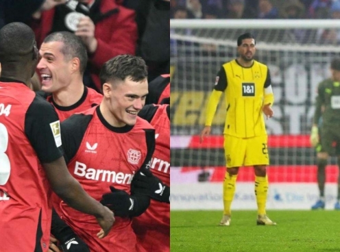 Dortmund gục ngã, Leverkusen tiếp tục bay cao tại vòng 17 Bundesliga