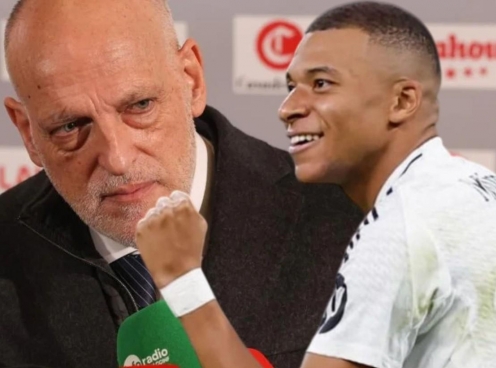 Chủ tịch La Liga 'bênh' Mbappe, công kích truyền thông Tây Ban Nha vì một điều