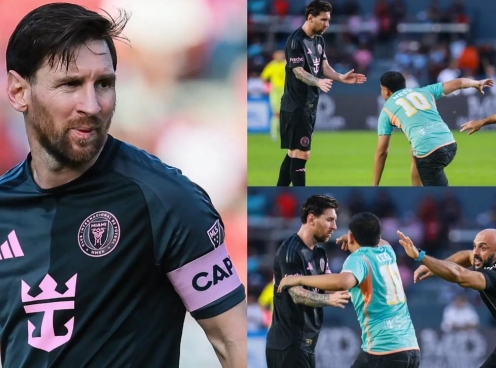 Vệ sĩ Messi lần đầu 'thua cuộc' trước một fan cuồng