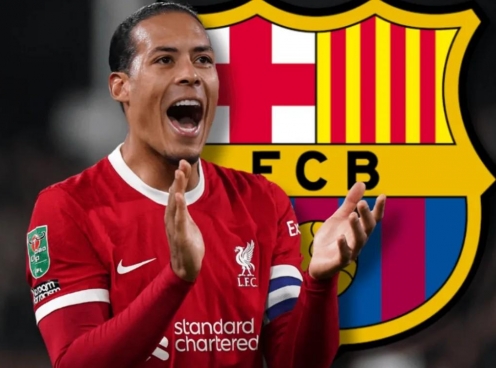 Barca nhăm nhe 'cuỗm' Van Dijk của Liverpool ngay hè này