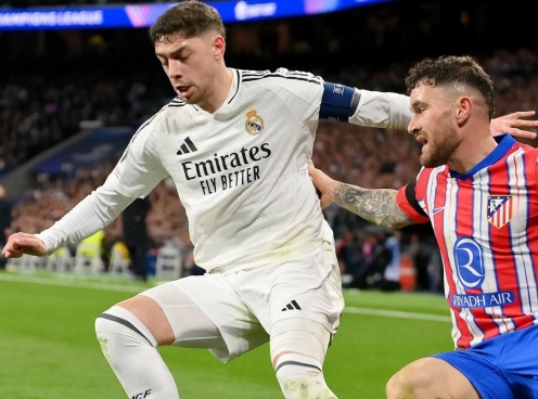 Trực tiếp Atletico 1-0 Real Madrid: Đôi công hấp dẫn