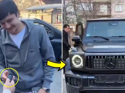 Sao Man City được tặng Mercedes G63 ngay khi lên tuyển Uzbekistan